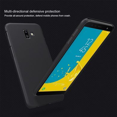 Защитный чехол Nillkin Frosted Shield для Samsung J610 Galaxy J6 Plus 2018 Черный