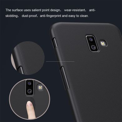 Защитный чехол Nillkin Frosted Shield для Samsung J610 Galaxy J6 Plus 2018 Черный