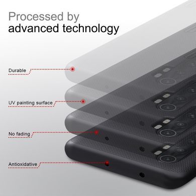 Защитный чехол Nillkin Frosted Shield для Xiaomi Mi Note 10 Lite Черный