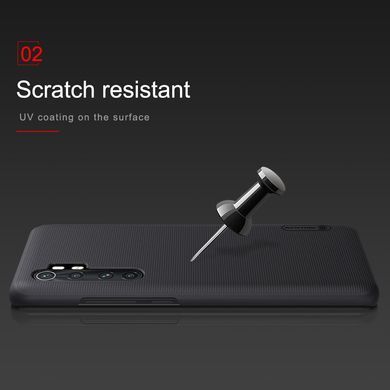 Защитный чехол Nillkin Frosted Shield для Xiaomi Mi Note 10 Lite Черный