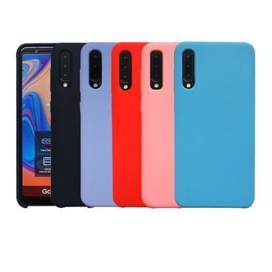 Защитный чехол Original Liquid Case для Samsung A505F Galaxy A50 / A507F Galaxy A50s / A307F Galaxy A30s Черный