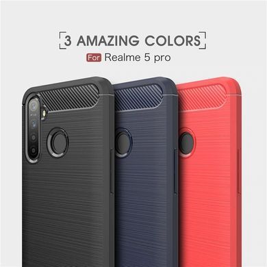 Защитный чехол Slim TPU для Realme 5 Pro Серый