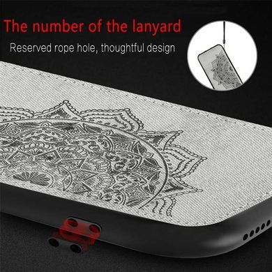 Захисний чохол Textile Decor для Xiaomi Redmi 8 / 8A / 8A Dual Чорний