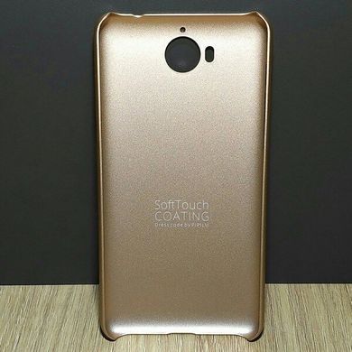 Защитный чехол X-level Metallic для Huawei Y5 2017 Золотистый