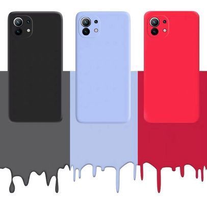 Защитный чехол Liquid Case Full Camera для Xiaomi Mi 11 Lite / Mi 11 Lite 5G / 11 Lite 5G NE Dark Blue