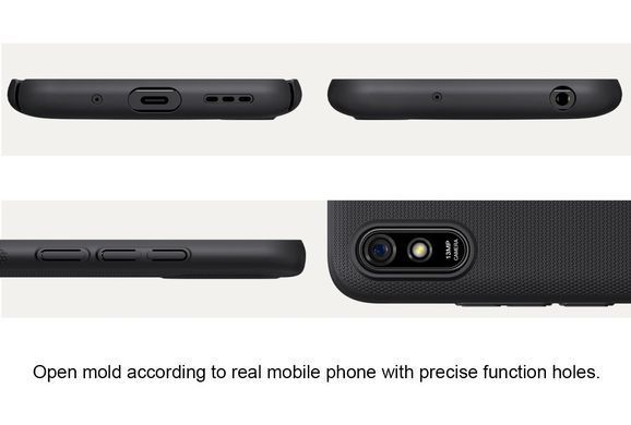 Захисний чохол Nillkin Frosted Shield для Xiaomi Redmi 9A Чорний