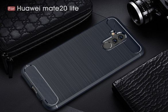 Защитный чехол iPaky Slim TPU для Huawei Mate 20 lite Синий