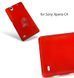 Захисний чохол Pudini Rubber для Sony Xperia C4 Червоний