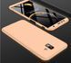 Защитный чехол GKK Full 360 для Samsung J610 Galaxy J6 Plus 2018 Золотистый