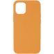 Защитный чехол Liquid Case Full Cover для iPhone 12 mini (5.4") Оранжевый
