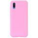 Защитный чехол Liquid Case Full Cover для Samsung A022F Galaxy A02 Розовый