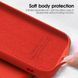 Защитный чехол Liquid Case Full Cover для Xiaomi Redmi Note 8 / Note 8 2021 Красный