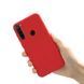 Защитный чехол Liquid Case Full Cover для Xiaomi Redmi Note 8 / Note 8 2021 Красный