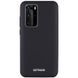 Защитный чехол Liquid Full Magnet для Huawei P40 Черный