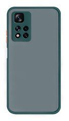 Защитный чехол Сolor Buttons для Xiaomi Redmi Note 11 Pro (Global) / Note 11 Pro 5G Зеленый