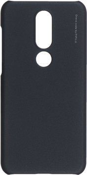 Защитный чехол X-level Metallic для Nokia 6.1 Plus 2018 (Nokia X6) Черный