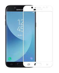 Защитное стекло Color Frame для Samsung J730 Galaxy J7 2017 Белый