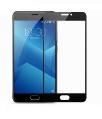Защитное стекло Full Glue для Meizu M6 Черный