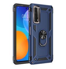 Защитный чехол Kvadrat Ring для Huawei P Smart 2021 Темно-синий