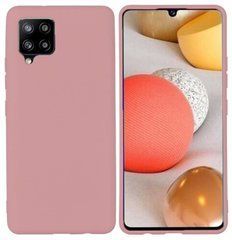 Защитный чехол Liquid Case Full Cover для Samsung Galaxy A42 5G Бежевый