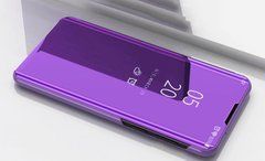Чехол-книжка Clear View Mirror для Xiaomi Redmi Note 9 / Redmi 10X Фиолетовый