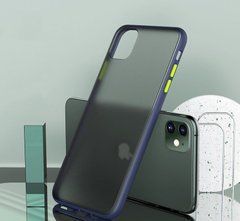 Захисний чохол Сolor Buttons для iPhone 11 Синій