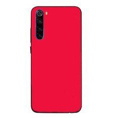 Защитный чехол Glass для Xiaomi Redmi Note 8 / Note 8 2021 Красный