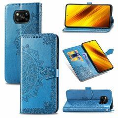 Чохол-книжка Art Book для Xiaomi Poco X3 / X3 NFC / X3 Pro Синій