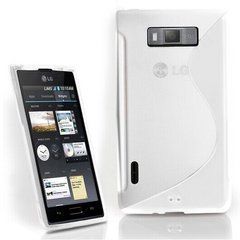 Чохол TPU S-line для LG P705 Optimus L7 Прозорий