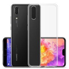 TPU чохол Strong Clear 0,5mm для Huawei P20 Прозорий