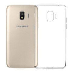 TPU чехол Strong Clear 0,5mm для Samsung J250 Galaxy J2 Pro 2018 Прозрачный