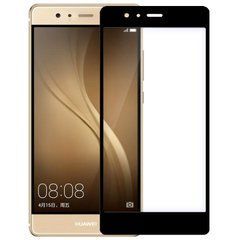 Захисне скло Color Frame для Huawei P9 Plus Чорний