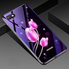 Захисний чохол Fantasy з глянцевими торцями для Xiaomi Redmi 6A (тюльпани) Рожевий