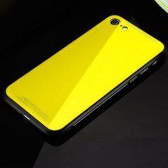 Захисний чохол Glass для iPhone 7 / iPhone 8 / SE 2020 (4.7") (Жовтий)