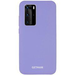 Защитный чехол Liquid Full Magnet для Huawei P40 Фиолетовый