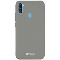 Захисний чохол Liquid Full Magnet для Samsung A115F Galaxy A11 / Galaxy M11 Сірий