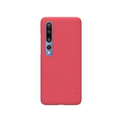 Защитный чехол Nillkin Frosted Shield для Xiaomi Mi 10 / Mi 10 Pro Красный