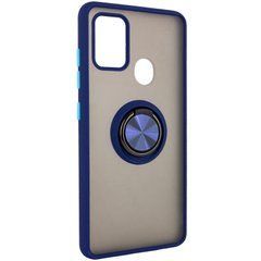 Захисний чохол Ring Buttons для ZTE Blade A7s 2020 Синій