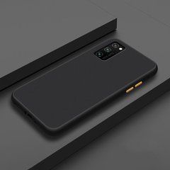 Защитный чехол Сolor Buttons для Samsung A715F Galaxy A71 2020 Черный