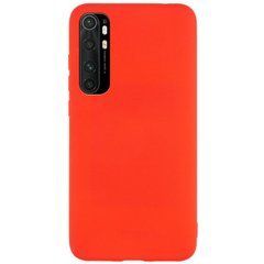Защитный чехол TPU Matte для Xiaomi Mi Note 10 Lite Красный