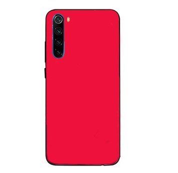 Защитный чехол Glass для Xiaomi Redmi Note 8 / Note 8 2021 Красный