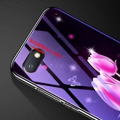 Захисний чохол Fantasy з глянцевими торцями для Xiaomi Redmi 6A (тюльпани) Рожевий
