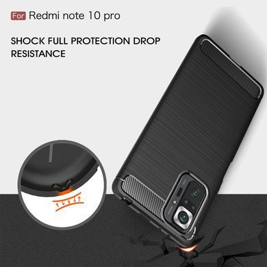 Захисний чохол iPaky Slim TPU для Xiaomi Redmi Note 10 Pro / 10 Pro Max Чорний