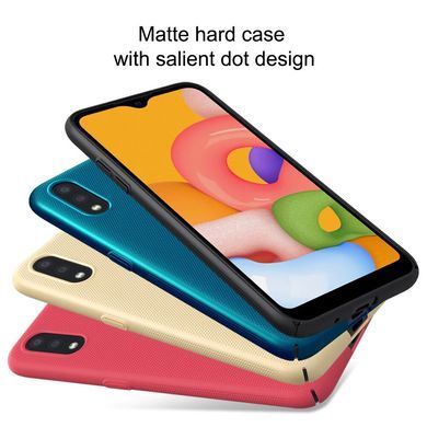 Захисний чохол Nillkin Frosted Shield для Samsung A015F Galaxy A01 Синій