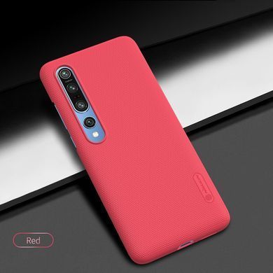 Захисний чохол Nillkin Frosted Shield для Xiaomi Mi 10 / Mi 10 Pro Червоний