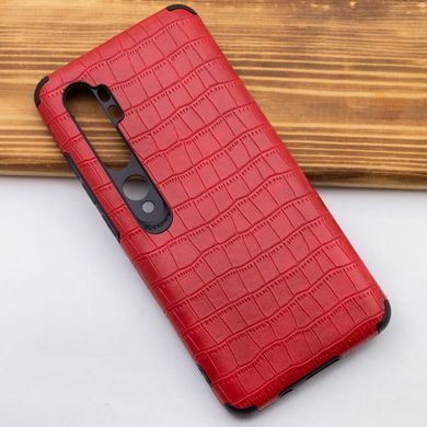 Защитный чехол TPU Croco для Xiaomi Mi Note 10 / Mi Note 10 Pro / Mi CC9 Pro Красный