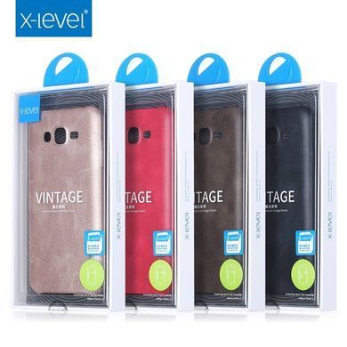 Защитный чехол X-level Vintage для Samsung G532 Galaxy J2 Prime Золотистый