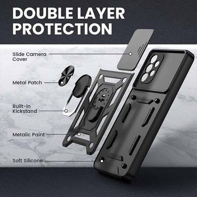 Защитный чехол Kvadrat Ring Lock для Samsung Galaxy A33 5G Темно-синий