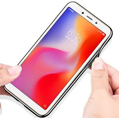 Захисний чохол Fantasy з глянцевими торцями для Xiaomi Redmi 6A (тюльпани) Рожевий