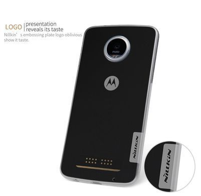 TPU чохол Nillkin Nature для Motorola Moto Z Play Прозорий